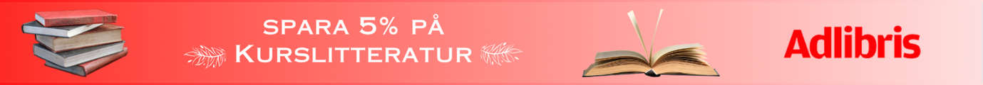 Adlibris Rabattkod banner