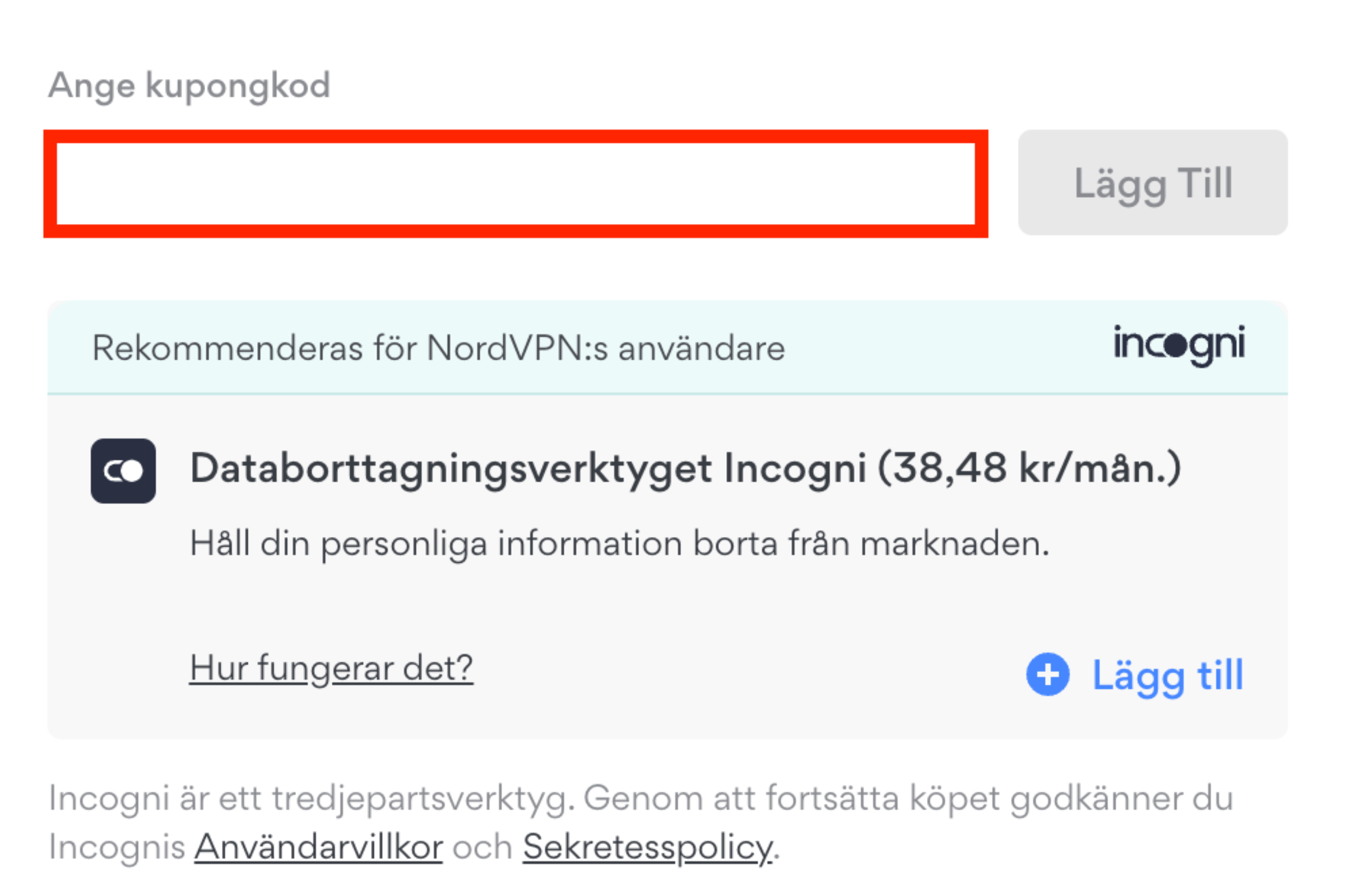 NordVPN rabattkod