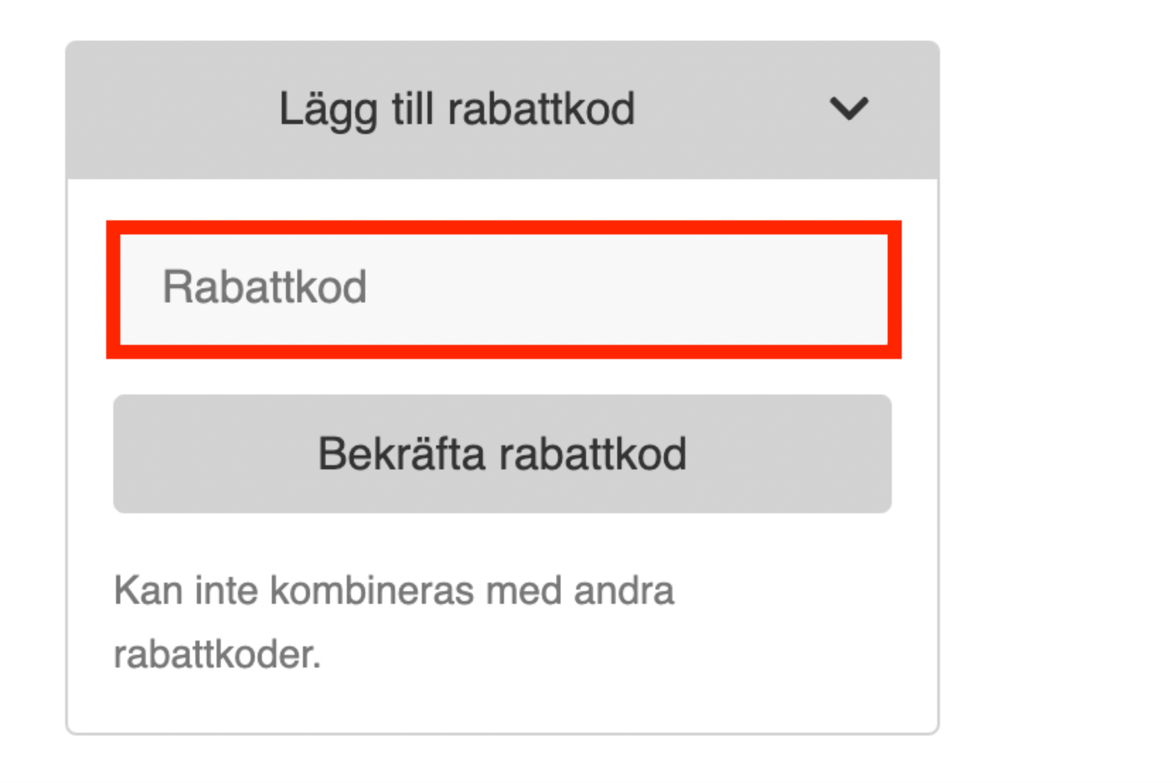 Odla rabattkod