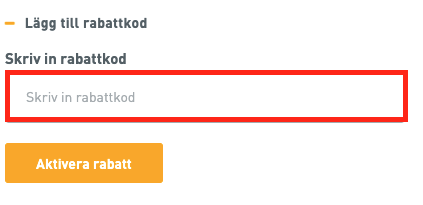 Lamporochljus rabattkod