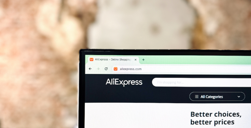 shopping på AliExpress