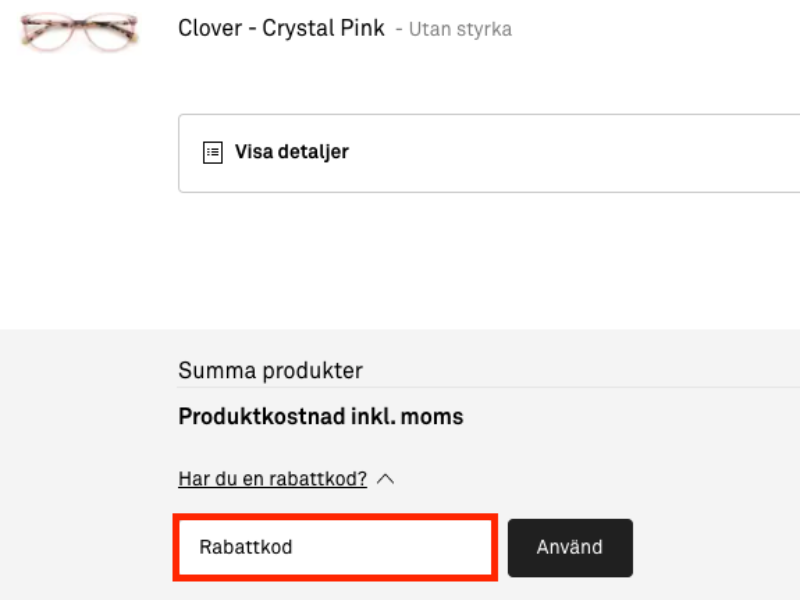 LensWay rabattkod