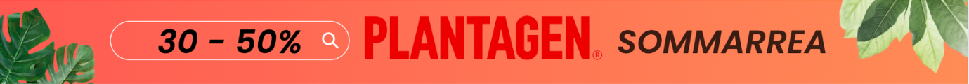 Plantagen Rabattkod banner