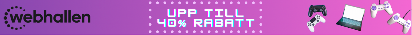 Webhallen Rabattkod banner